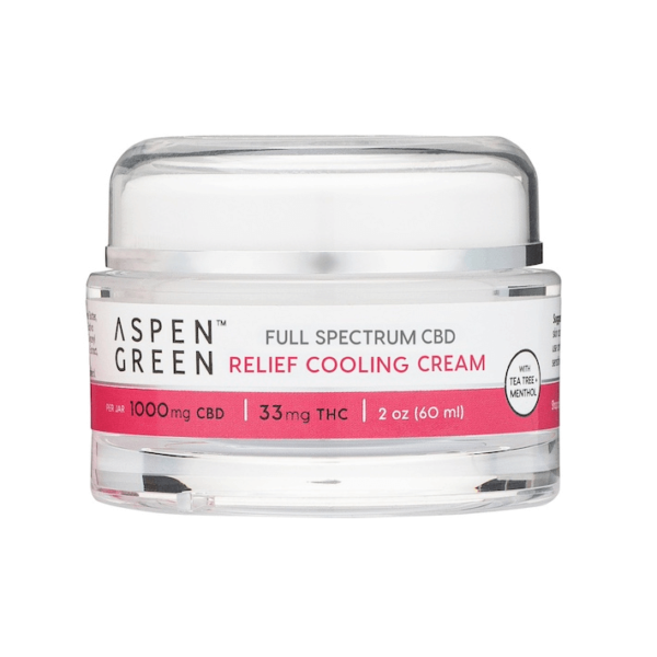 Aspen Green Relief CBD Cooling Cream