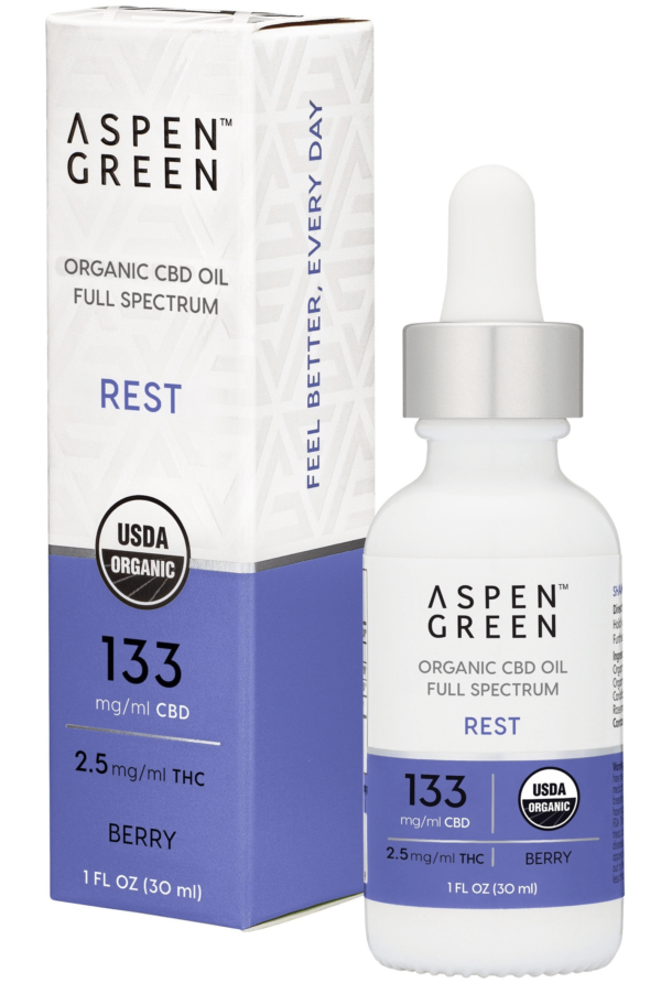 Aspen Green Rest CBD Oil UK