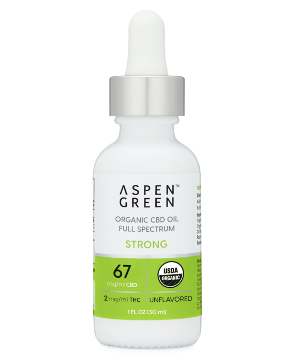 Aspen Green Strong CBD Oil