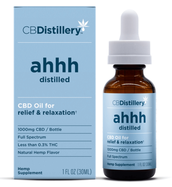 CBDistillery ahhh Distilled CBD Oil