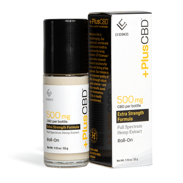 +PlusCBD CBD Roll-On 500mg 1.13oz