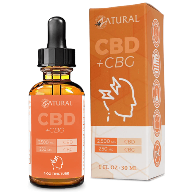 Zatural CBG + CBD Isolate Oil