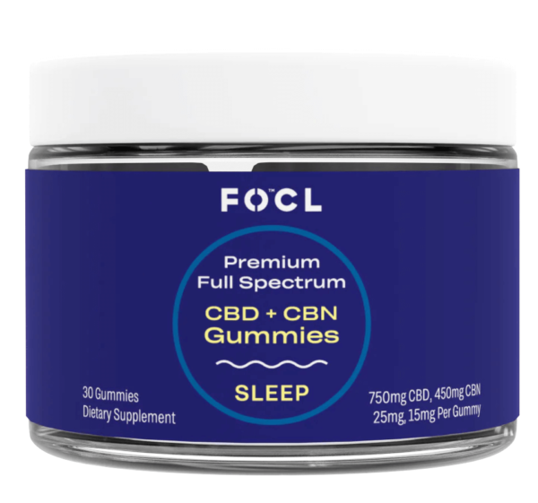 Broad Spectrum CBD+CBN Sleep Gummies