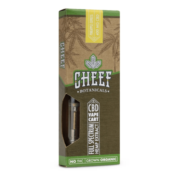 Cheef Botanicals CBD 400MG Vape Cartridges