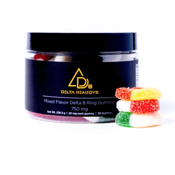 Delta Remedy Delta-8 THC Ring Gummies