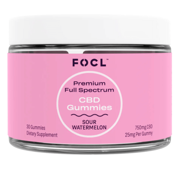 FOCL Premium Full Spectrum CBD Gummies