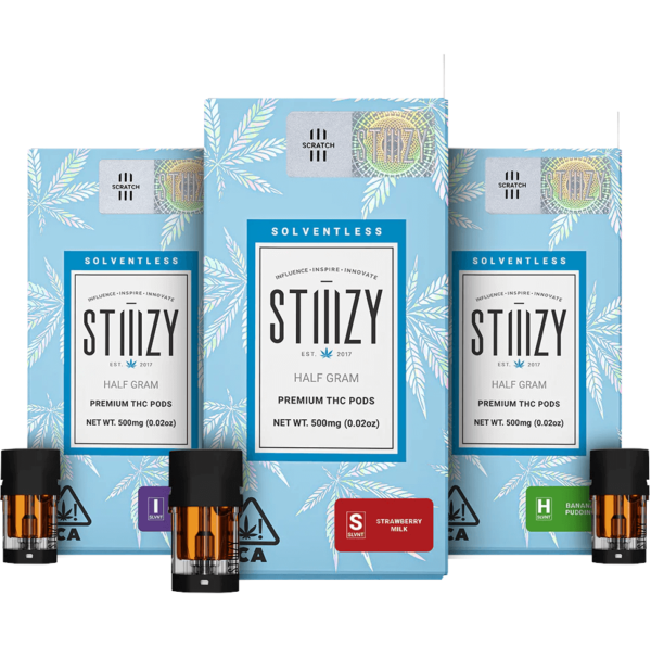 STIIIZY Solventless Live Rosin Pods